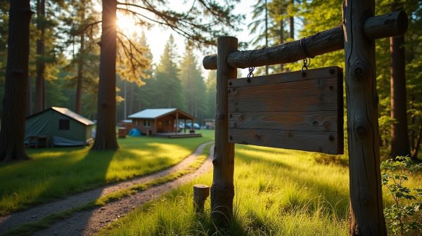 Signalétique d'hôtellerie de plein air : les solutions pour les exploitants
