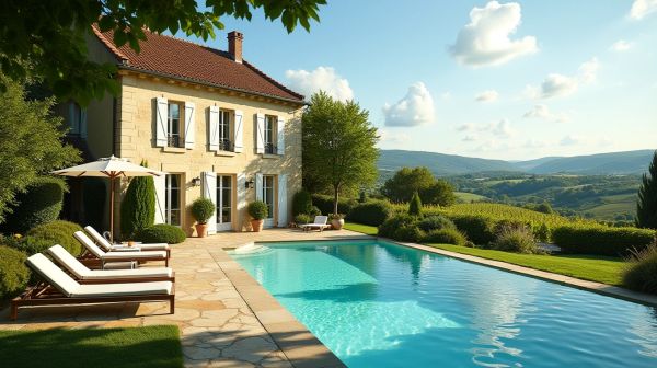 Trouver un hébergement avec piscine en Dordogne